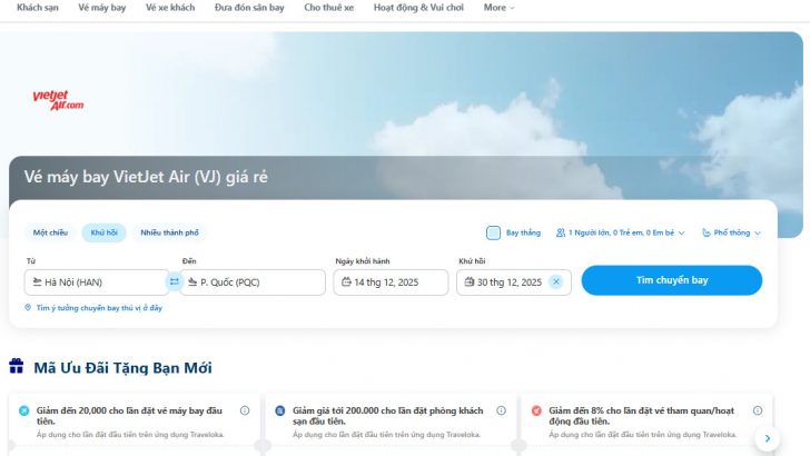 Săn vé máy bay VietJet Air giá rẻ và những bí kíp không thể bỏ qua
